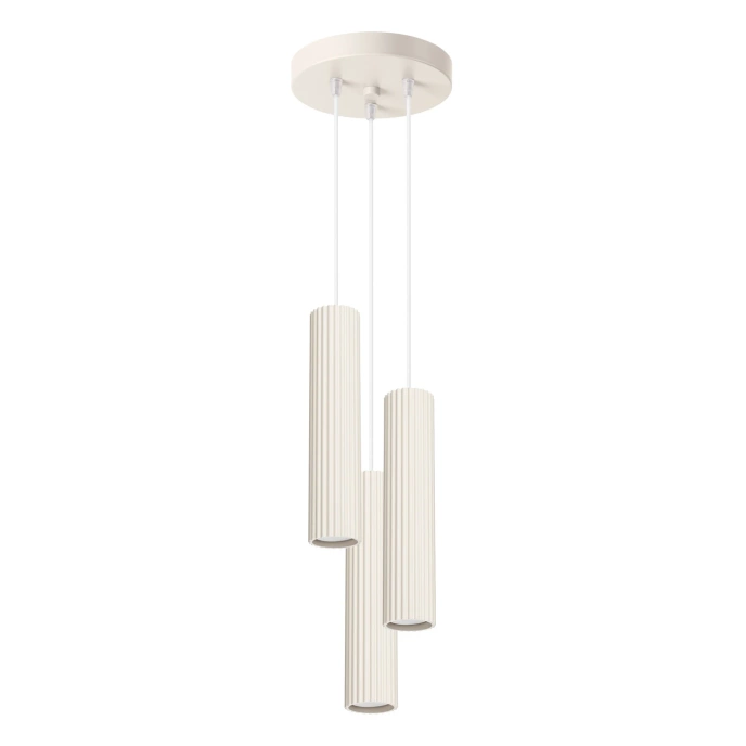 Hanglamp KARBON 3P beige