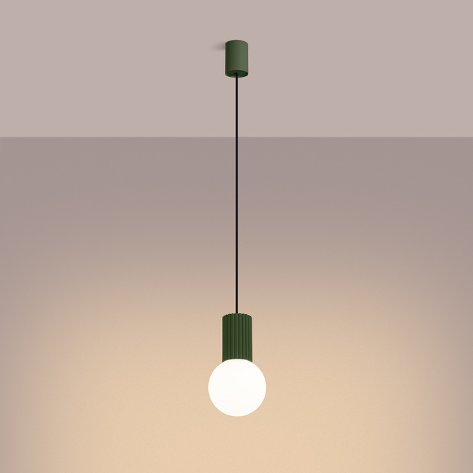 Hanglamp HALO 1 olijfgroen