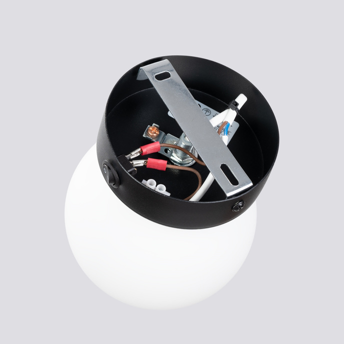 Wandlamp YOLI 1 zwart