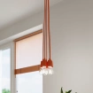 Hanglamp DIEGO 3 oranje