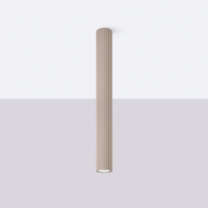 Plafondlamp KARBON 60 taupe