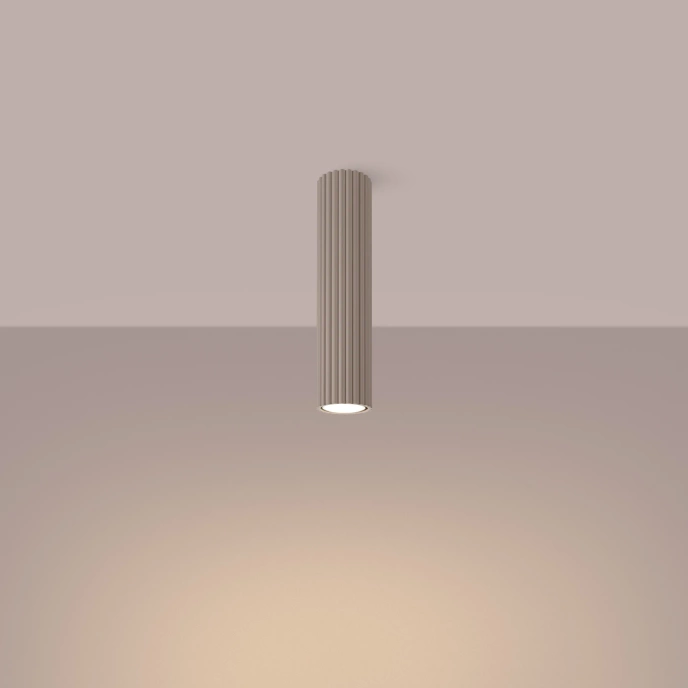 Plafondlamp KARBON 30 taupe