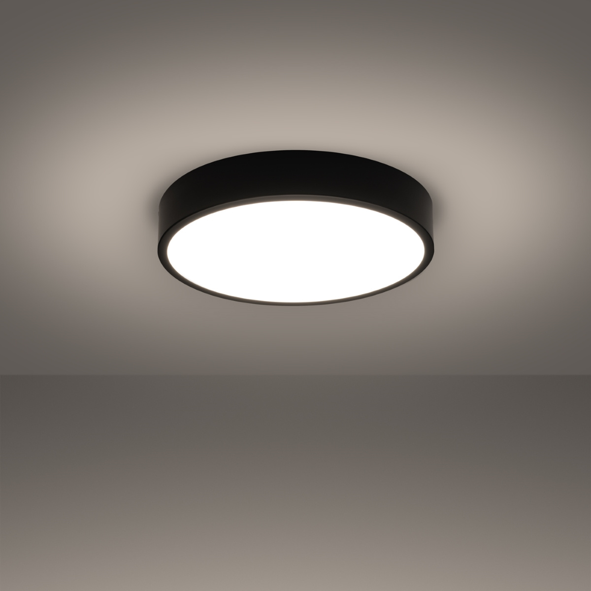 Plafondlamp ONYX 40 zwart LED 3000K