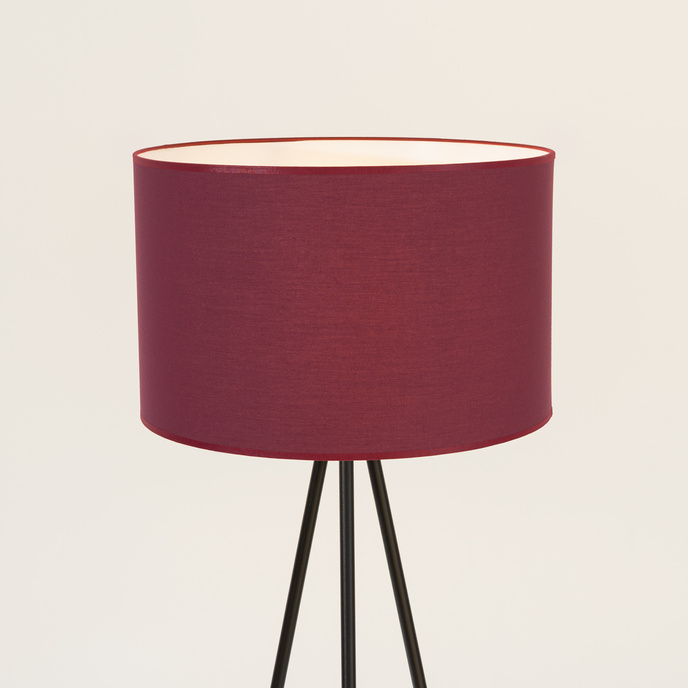 Vloerlamp NEVIA bordeaux
