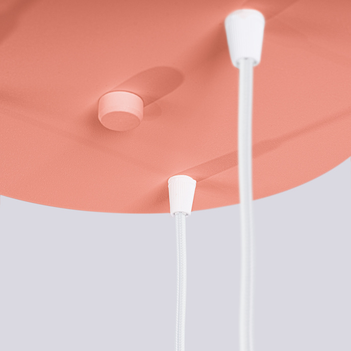 Hanglamp HALO 3P perzik