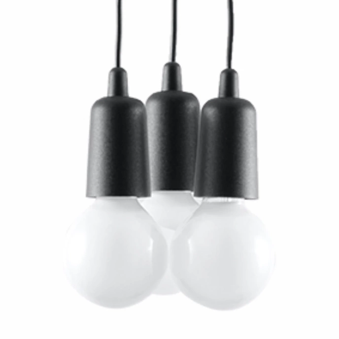 Hanglamp DIEGO 3 zwart