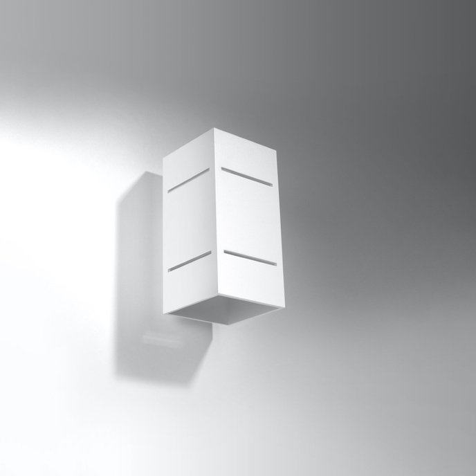 Wandlamp BLOCCO wit