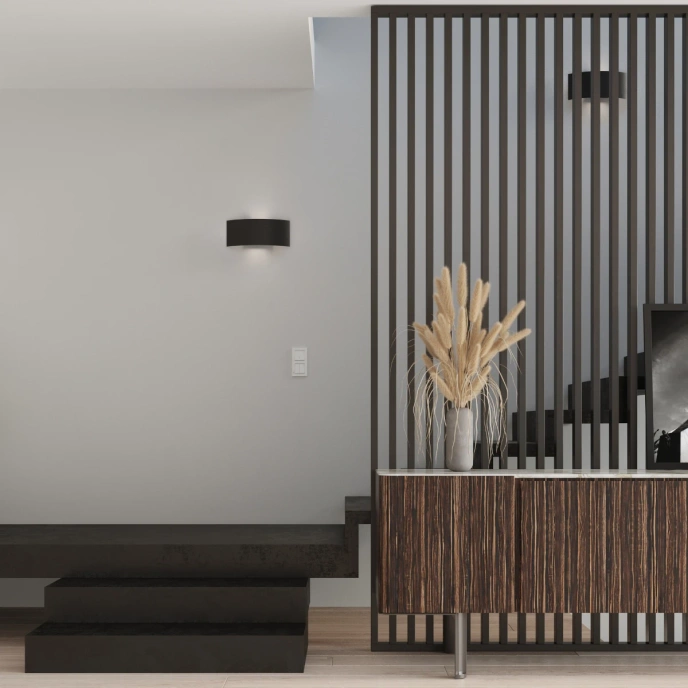 Wandlamp MAGNUS zwart