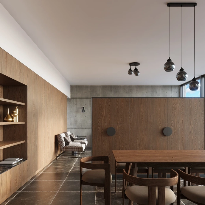 Hanglamp ALINO 3 zwart