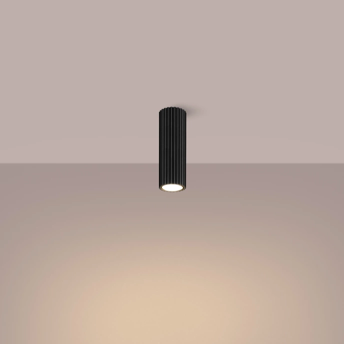 Plafondlamp KARBON 20 zwart