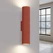 Wandlamp KARBON 30 rood oker