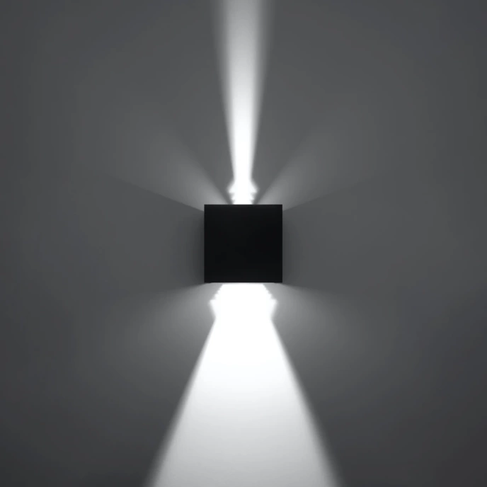 Wandlamp LUCA zwart LED IP54