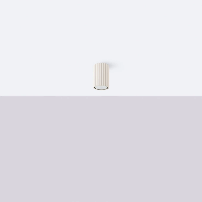 Plafondlamp KARBON 10 beige