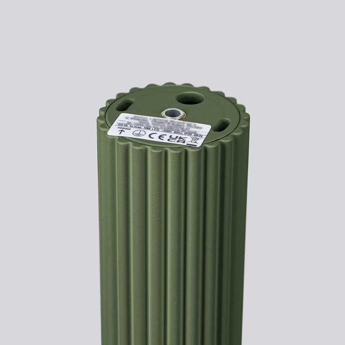 Plafondlamp KARBON 40 olijfgroen