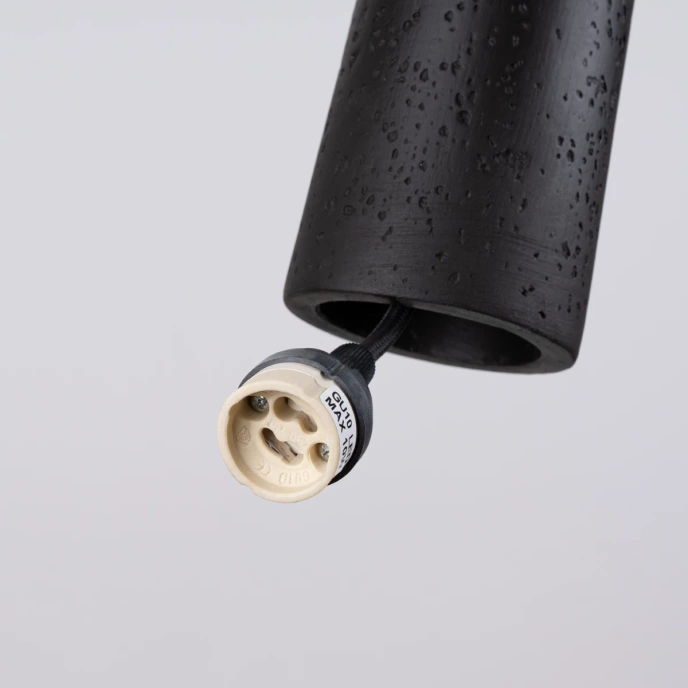 Hanglamp ELECTRA zwart beton