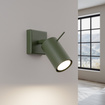 Wandlamp RING olijfgroen