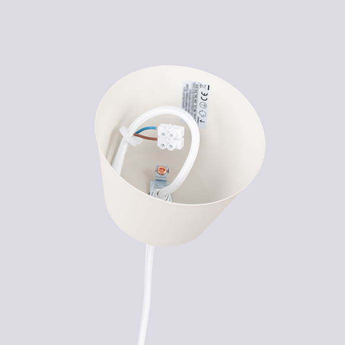 Hanglamp BILO beżowa