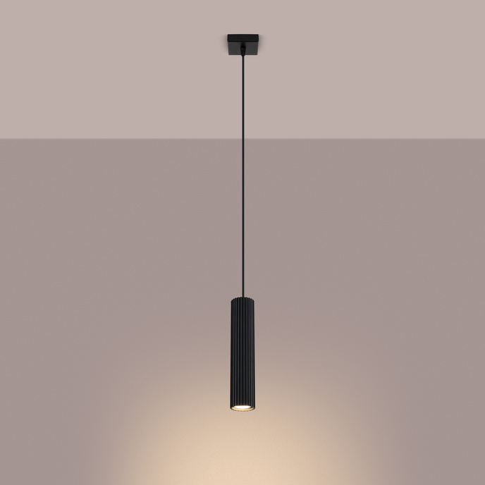 Hanglamp KARBON 1 zwart