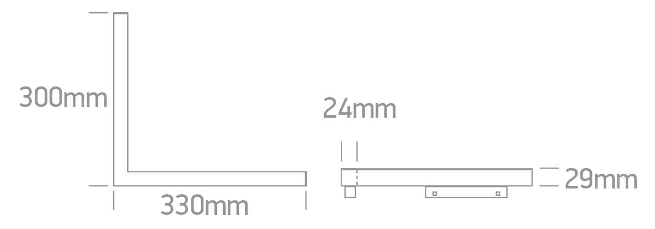 ARTO zwarte LED 3000K 16W 1280lm