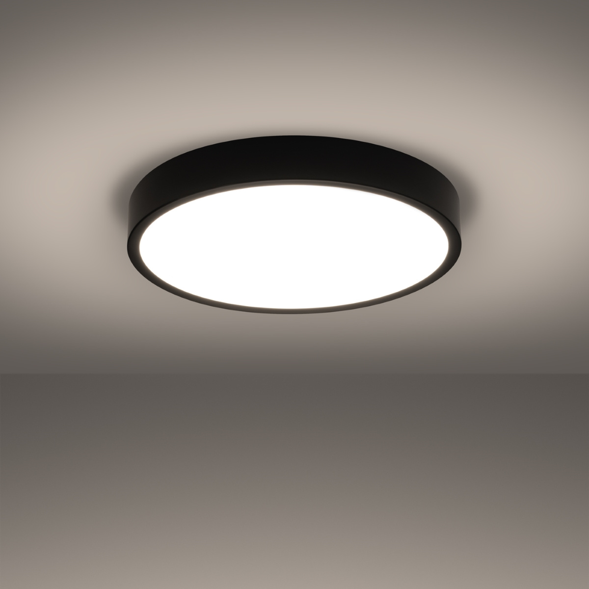Plafondlamp ONYX 50 zwart LED 3000K