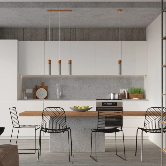 Hanglamp ZANE 2 grijs