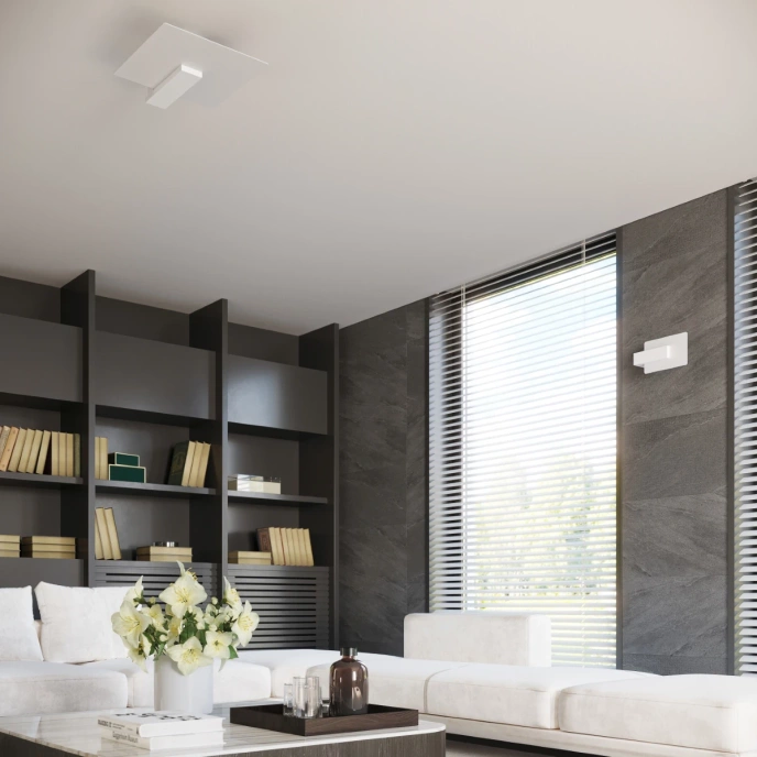 Plafondlamp LAPPO wit