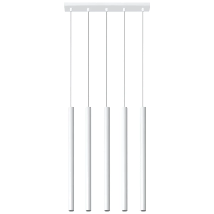 Hanglamp PASTELO 5 wit