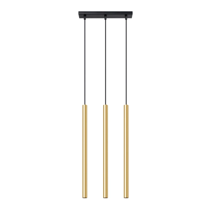 Hanglamp PASTELO 3L goud gepolijst