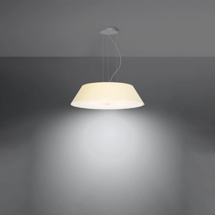 Kroonluchter VEGA 60 wit