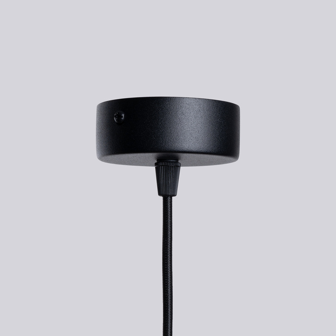 Kroonluchter HALO 6 zwart