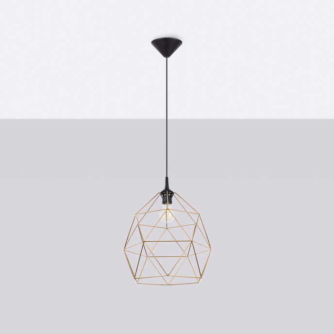 Hanglamp TRIOM 30 goud