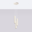 Hanglamp KARBON 3P beige