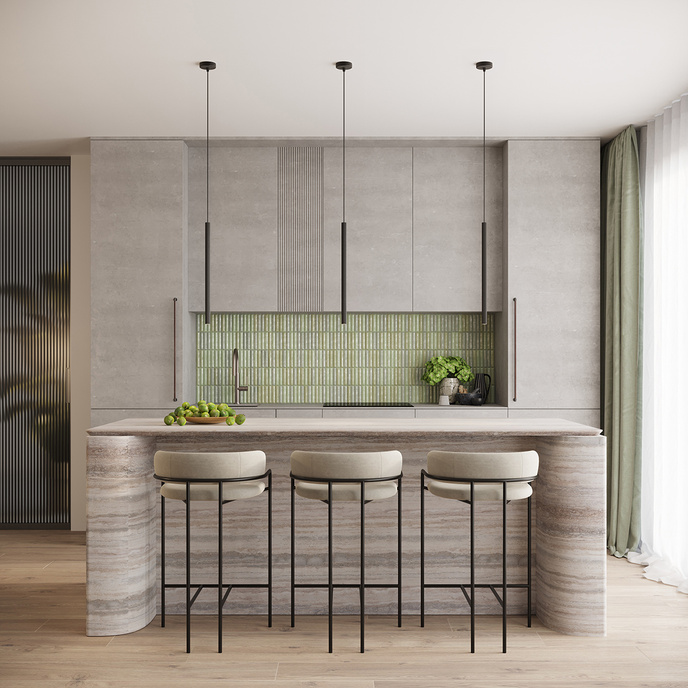 Hanglamp ARCHE 2P zwart