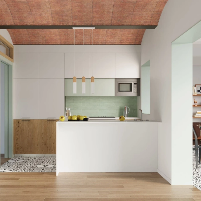 Plafondlamp PABLO wit