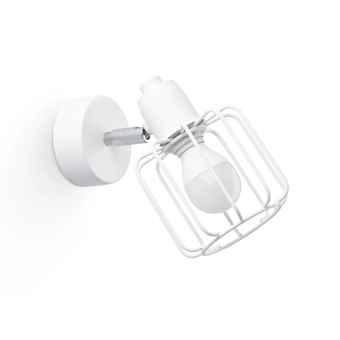 Wandlamp BELUCI 1 wit