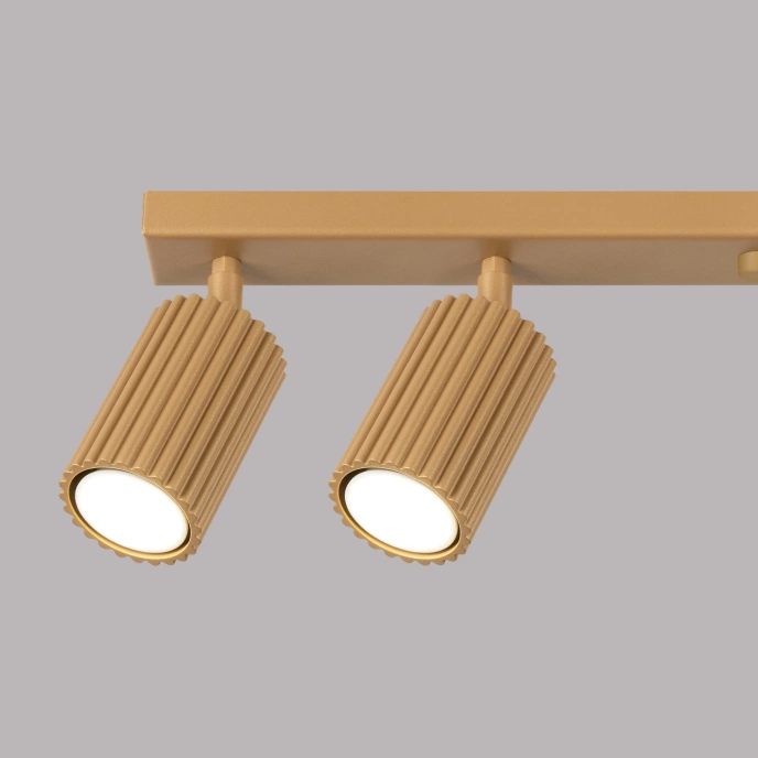 Plafondlamp KARBON 6L goud