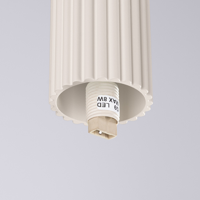 Plafondlamp HALO beige IP44