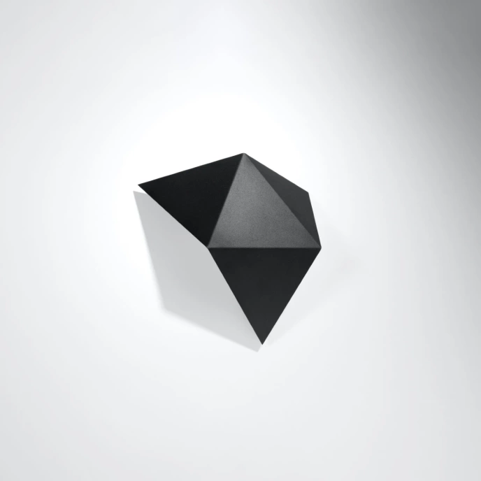 Wandlamp SOLIDO zwart