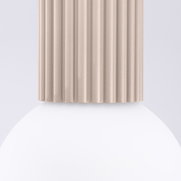 Plafondlamp HALO taupe IP44