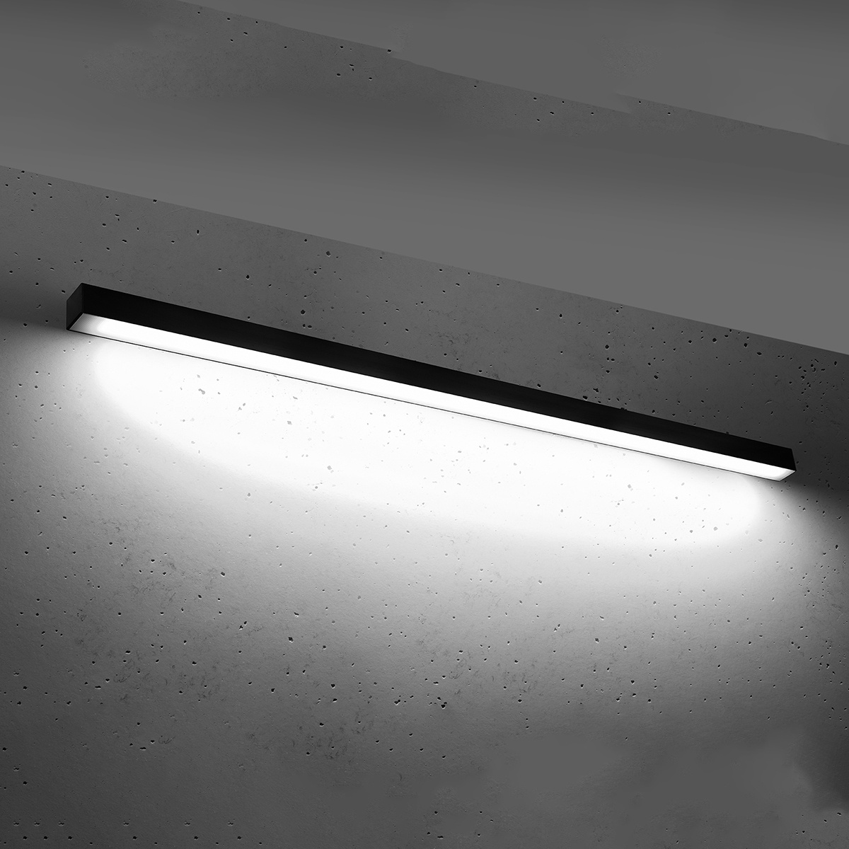 Wandlamp PINNE 150 zwart