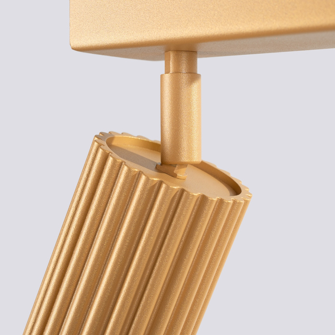 Plafondlamp KARBON 3L goud