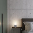 Plafondlamp ARIZ beton