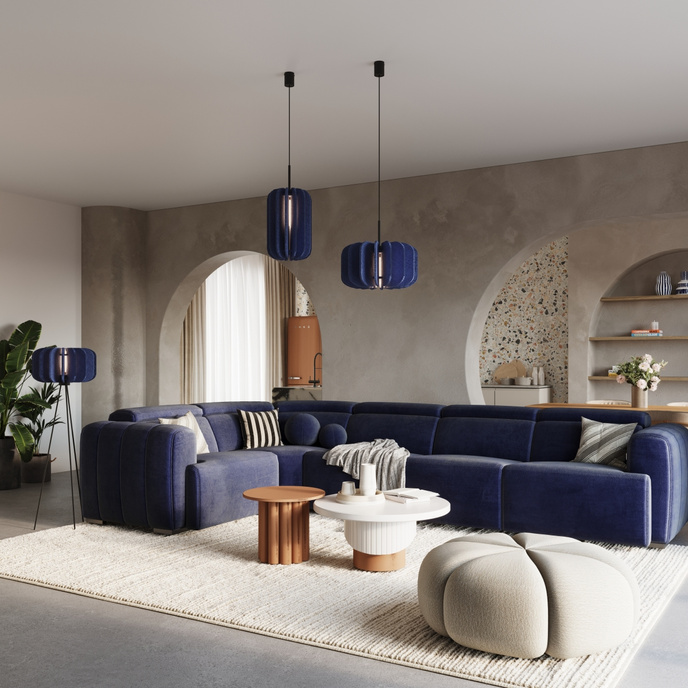 Vloerlamp MULA 45 marine