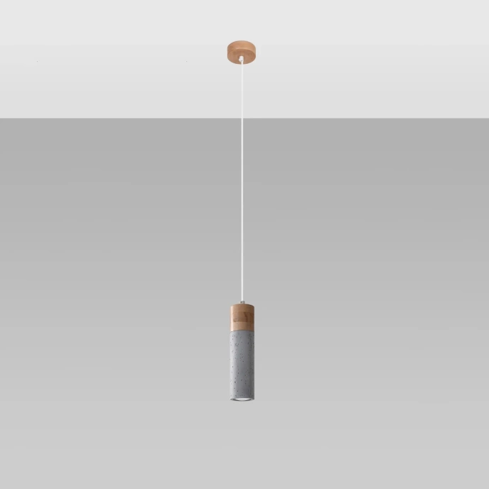 Hanglamp ZANE 1 grijs