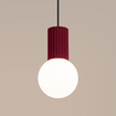 Hanglamp HALO 1 bordeauxrood