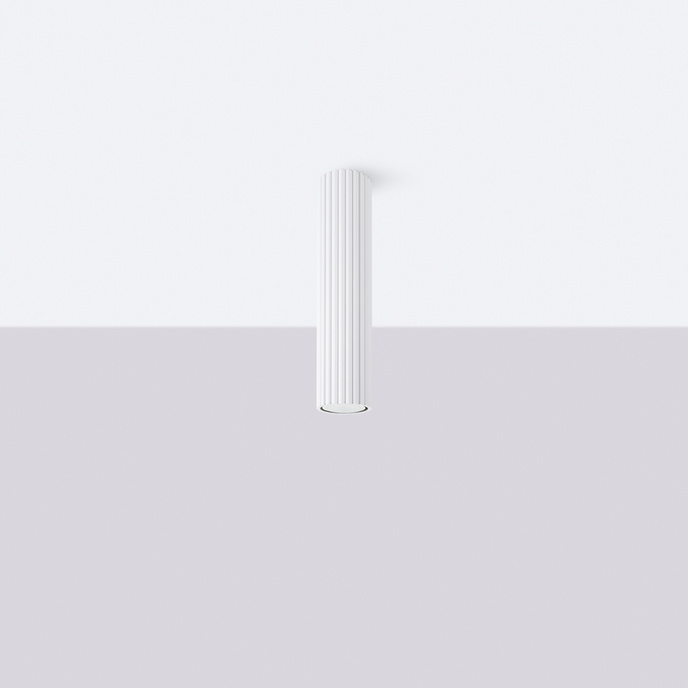 Plafondlamp KARBON 30 wit