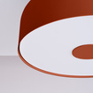 Plafondlamp OMIQ rood oker