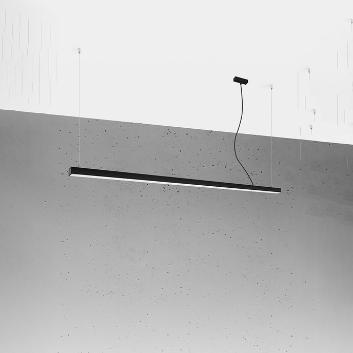 Hanglamp PINNE 200 zwart