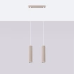 Hanglamp KARBON 2 taupe