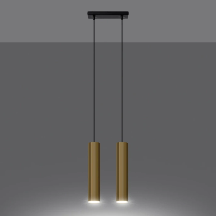 Hanglamp LAGOS 2 gepolijst goud